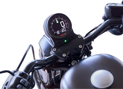 KOSO NORTH AMERICA DL-04HD Multifunction Gauge - Black - Harley Davidson® BA077410