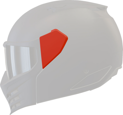 ICON Elsinore™ Side Plates - Race Red 0133-1666