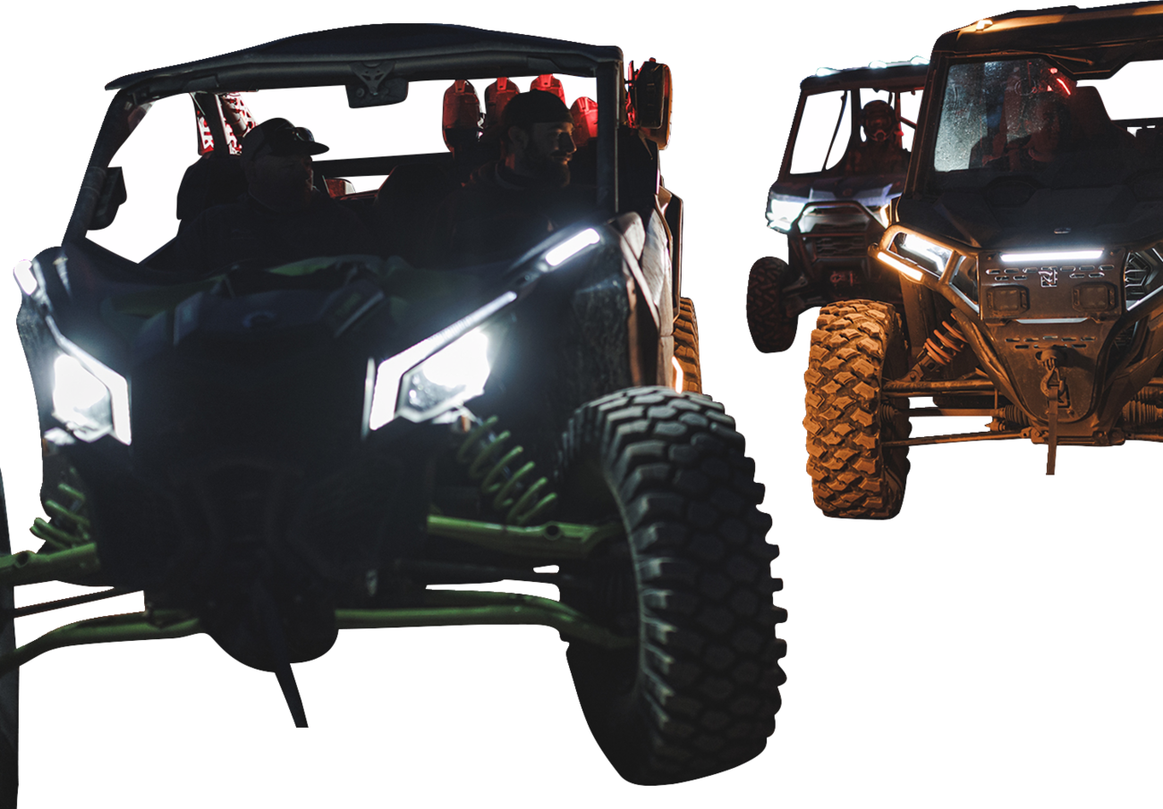 RAVEK Apex Lights™ - Running - Amber - RZR 64-313A