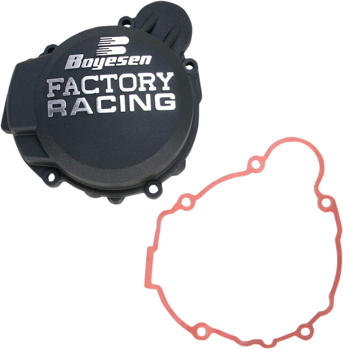 BOYESEN Ignition Cover - Black - Husaberg/Husqvarna/KTM SC-41AB