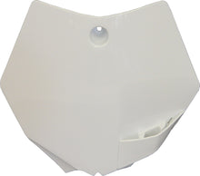 Front Number Plate White