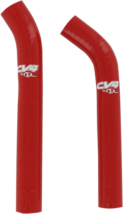 CV4 Replacement Radiator Hose Kit - Red - Honda SFSMBC71AR