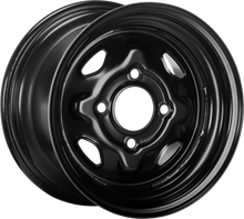 Sedona Steel 12x7 4/110 2+5 Blk Rear
