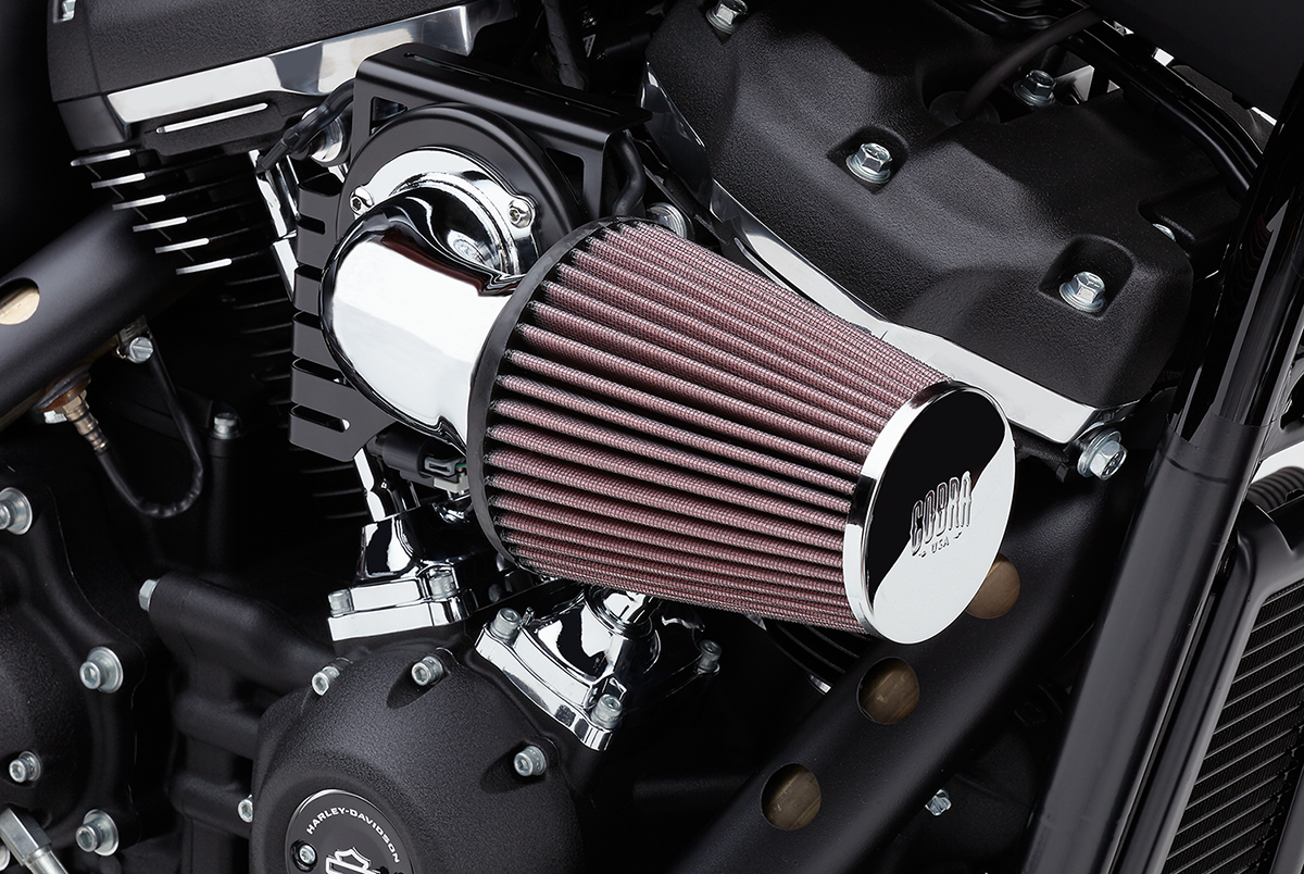 COBRA Cone Air Intake Kit - Chrome - Softail 606-0104-06