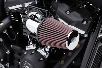 COBRA Cone Air Intake Kit - Chrome - Softail 606-0104-06