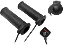 KOSO NORTH AMERICA 5 Level Twist Throttle Heated Grips - 7/8" AM10703G