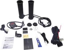 KOSO NORTH AMERICA 5 Level Thumb Throttle Heated Grips - 7/8" AM10710G