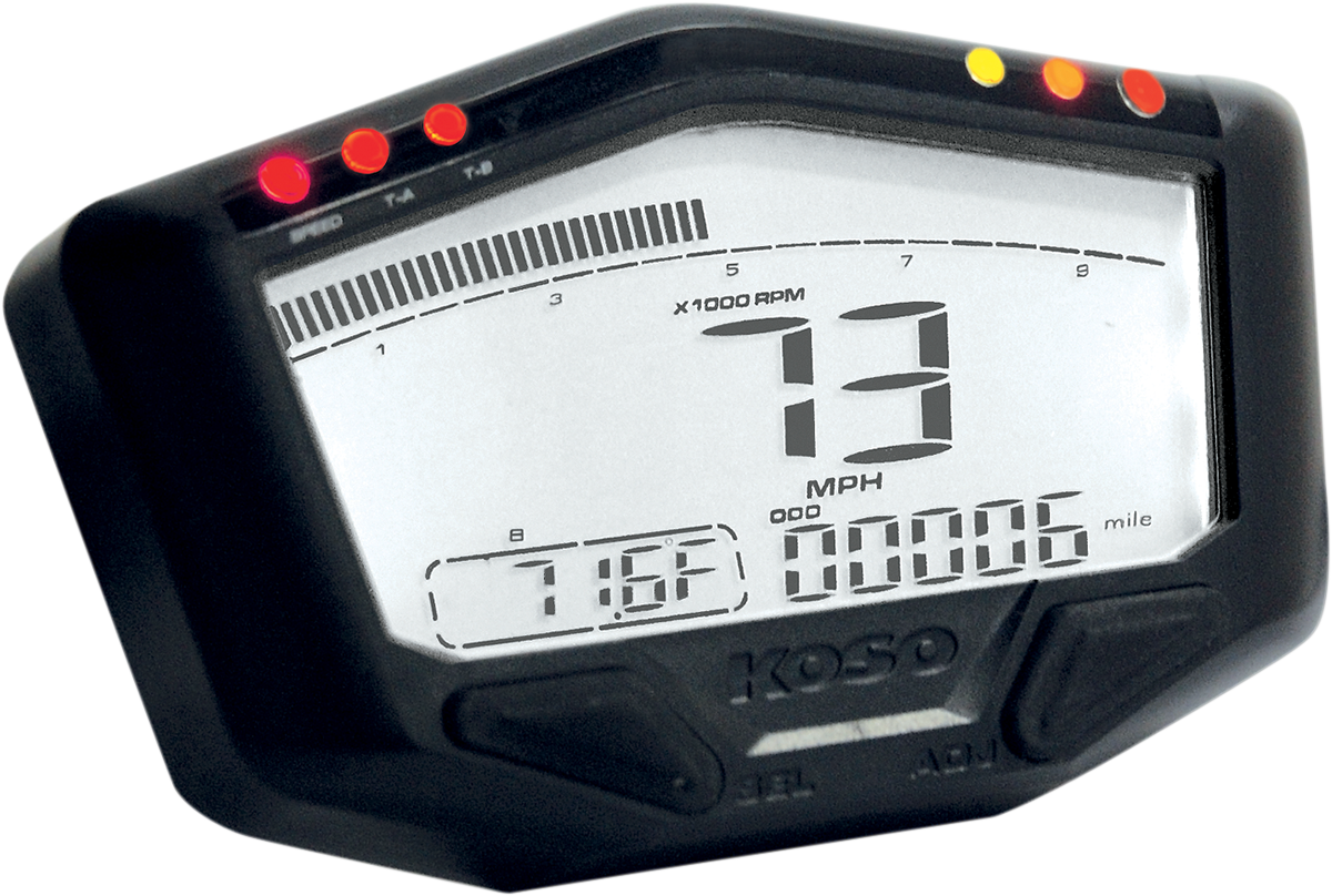 KOSO NORTH AMERICA DB-02R Street/Race Speedometer BA022W10