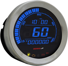 KOSO NORTH AMERICA 4" Speedometer - Chrome BA051000