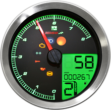 KOSO NORTH AMERICA TNT-B Multifunction Meter - Silver BA051300
