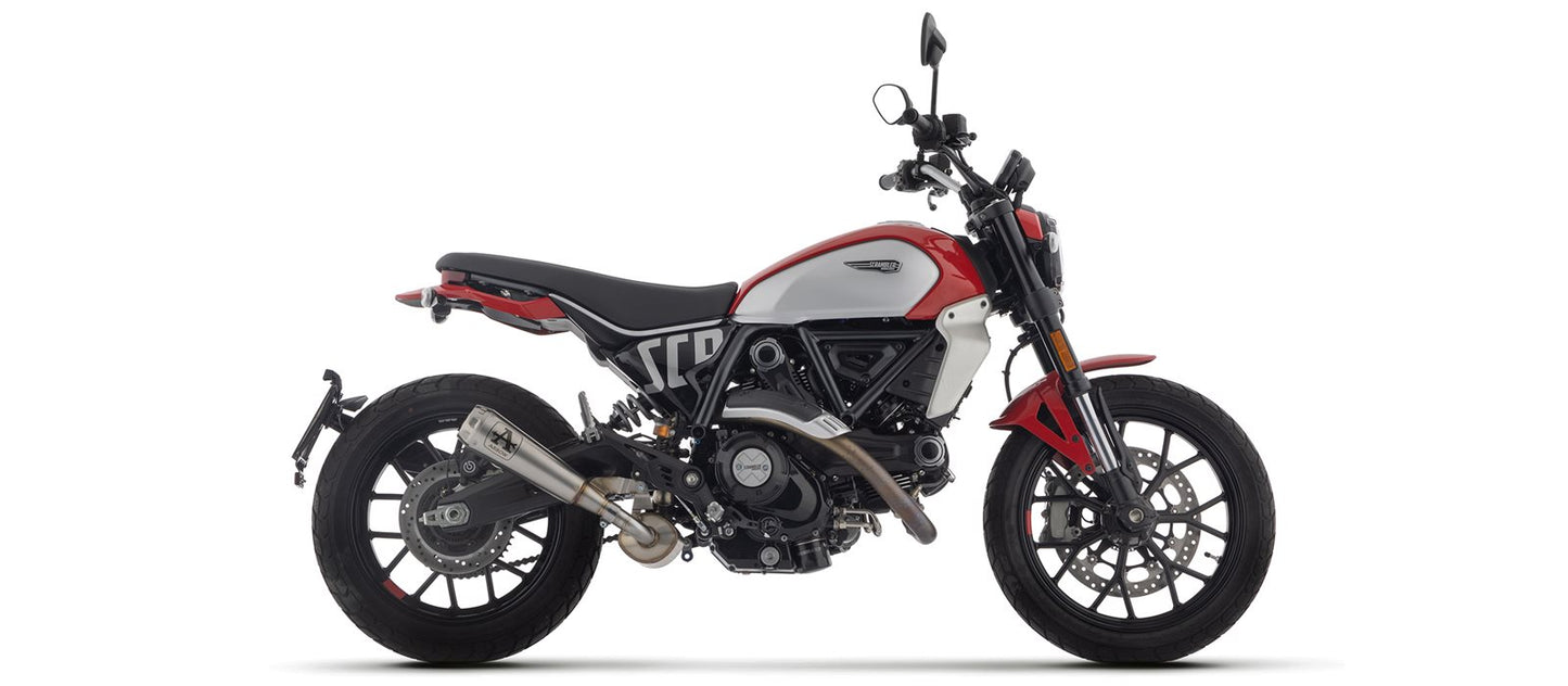Arrow Exhaust for the Ducati Scrambler 800 (2023+)