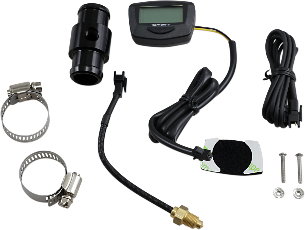 KOSO NORTH AMERICA Proton Water Temperature Gauge - With 16 mm Adapter BA074200-16