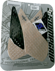 STOMPGRIP Traction Pad Tank Grips - Volcano - Clear/Black - YZF-R1 '07-'08 55-10-0006H