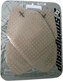 STOMPGRIP Tank Grips - Volcano - Clear - Honda - CBR/VF '00-'13 55-10-0019C