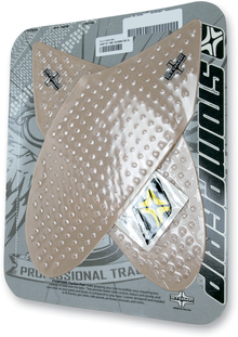 STOMPGRIP Tank Grips - Volcano - Clear - Suzuki - GS '06-'07 55-10-0052C