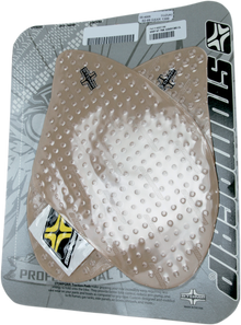 STOMPGRIP Tank Grips - Volcano - Clear - Suzuki - GS '00-'20 55-10-0055C