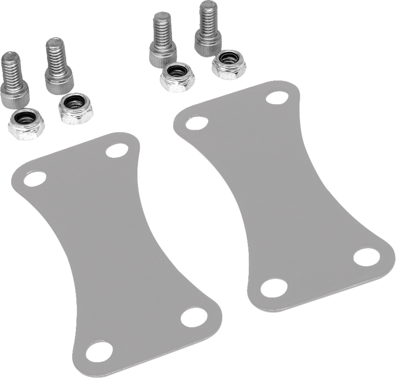 COASTAL MOTO Fender Riser - 21" - Silver - Touring FB24-SS