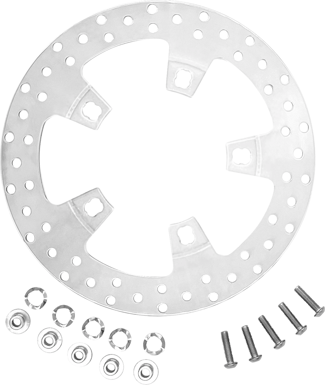 COASTAL MOTO Brake Rotor - 320 mm - Front - Polished - '24 FLHX/FLTR CM-FR-320P