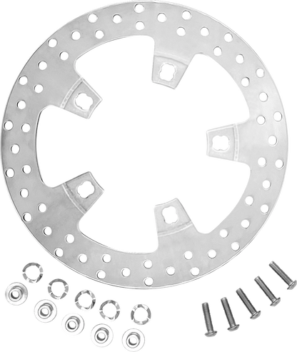 COASTAL MOTO Brake Rotor - 320 mm - Front - Stainless - '24 FLHX/FLTR CM-FR-320S