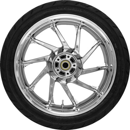 COASTAL MOTO Hurricane Rear Wheel - Chrome (18") | Dunlop Tire (180/55B18) PKG-HUR185CH-ABST