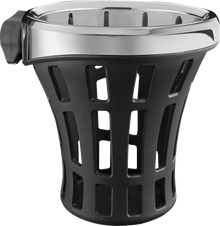CIRO Gen 2 Drink Holder - Big Ass® - Chrome - Chrome 7/8"/1" Handlebar Mount 55812