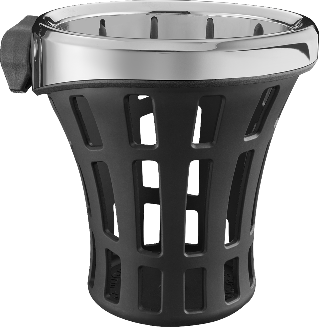 CIRO Gen 2 Drink Holder - Big Ass® - Chrome - Passenger - Chrome Mount 55822
