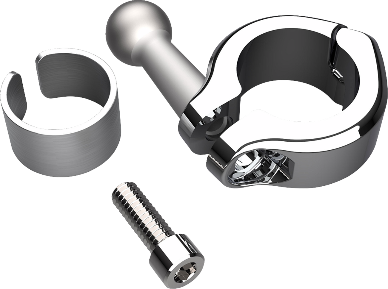 CIRO Gen 2 Aluminum Clamp - 1-1/2" - Chrome 55134