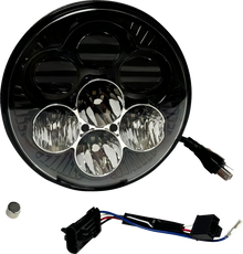 CUSTOM DYNAMICS Headlight - Shark Demon® - LED - Color Changing SD2-7-14