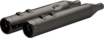 KHROME WERKS 4-1/2" HP-Plus® Slip-On Mufflers with Klassic Tip - Eclipse® - M8 201930