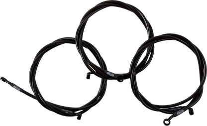 LA CHOPPERS Brake Line - Midnight LA-8059B13M