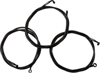 LA CHOPPERS Brake Line - Midnight LA-8059B16M