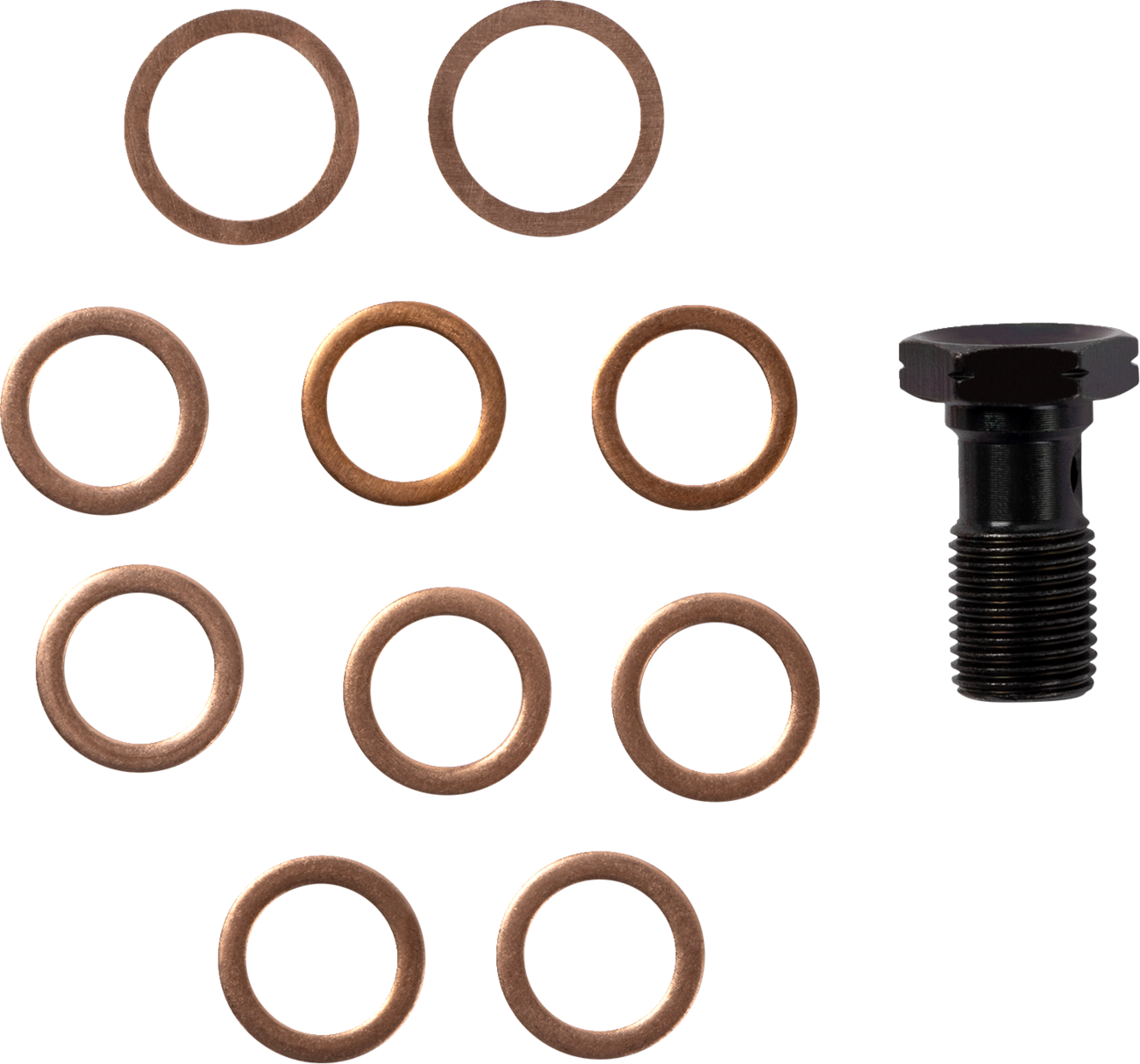 LA CHOPPERS Brake Line - Midnight LA-8059B13M