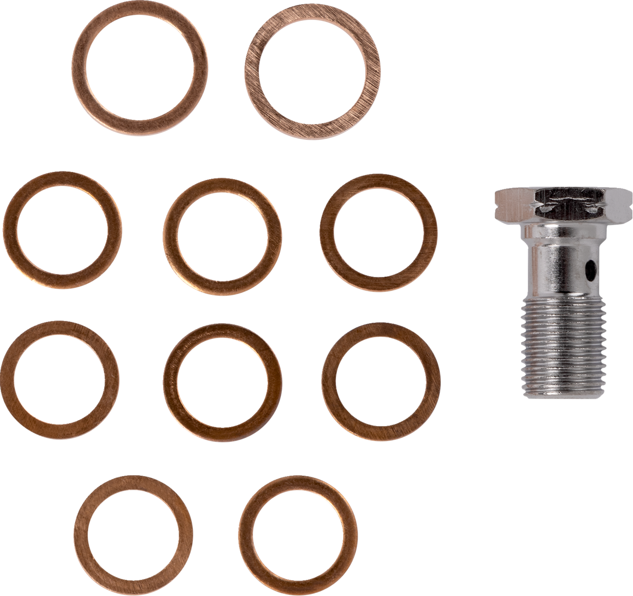 LA CHOPPERS Brake Line - Black LA-8059B16B