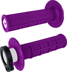 ODI Grips - MX - Half Waffle - Purple H36HWPR
