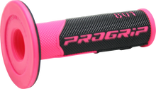 PRO GRIP 801 Hybrid Duo-Density Cross Grips - Fluorescent Pink/Black PA080100FX02