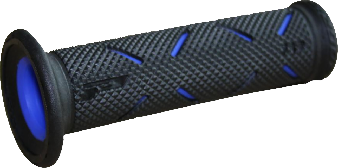 PRO GRIP 717 Road Grips - Black/Blue PA071700BL02