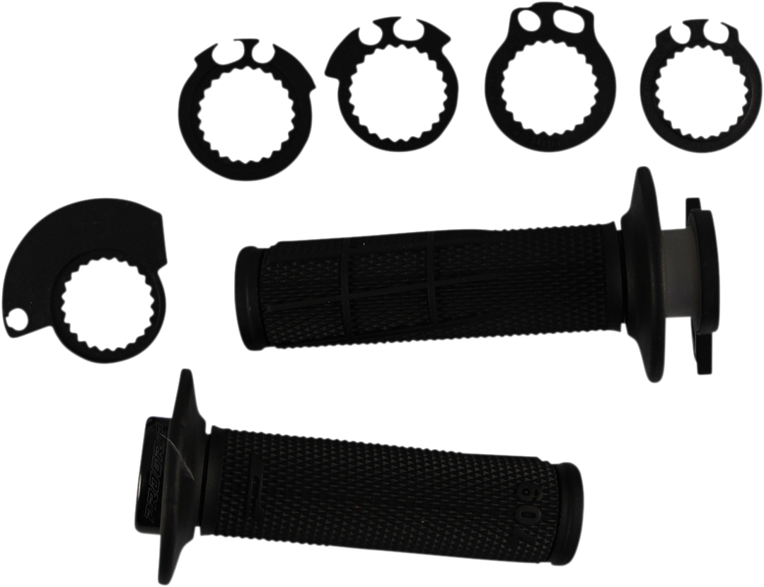 PRO GRIP 709 Lock-On Grips - Pro - SCS - Black PA070900NE