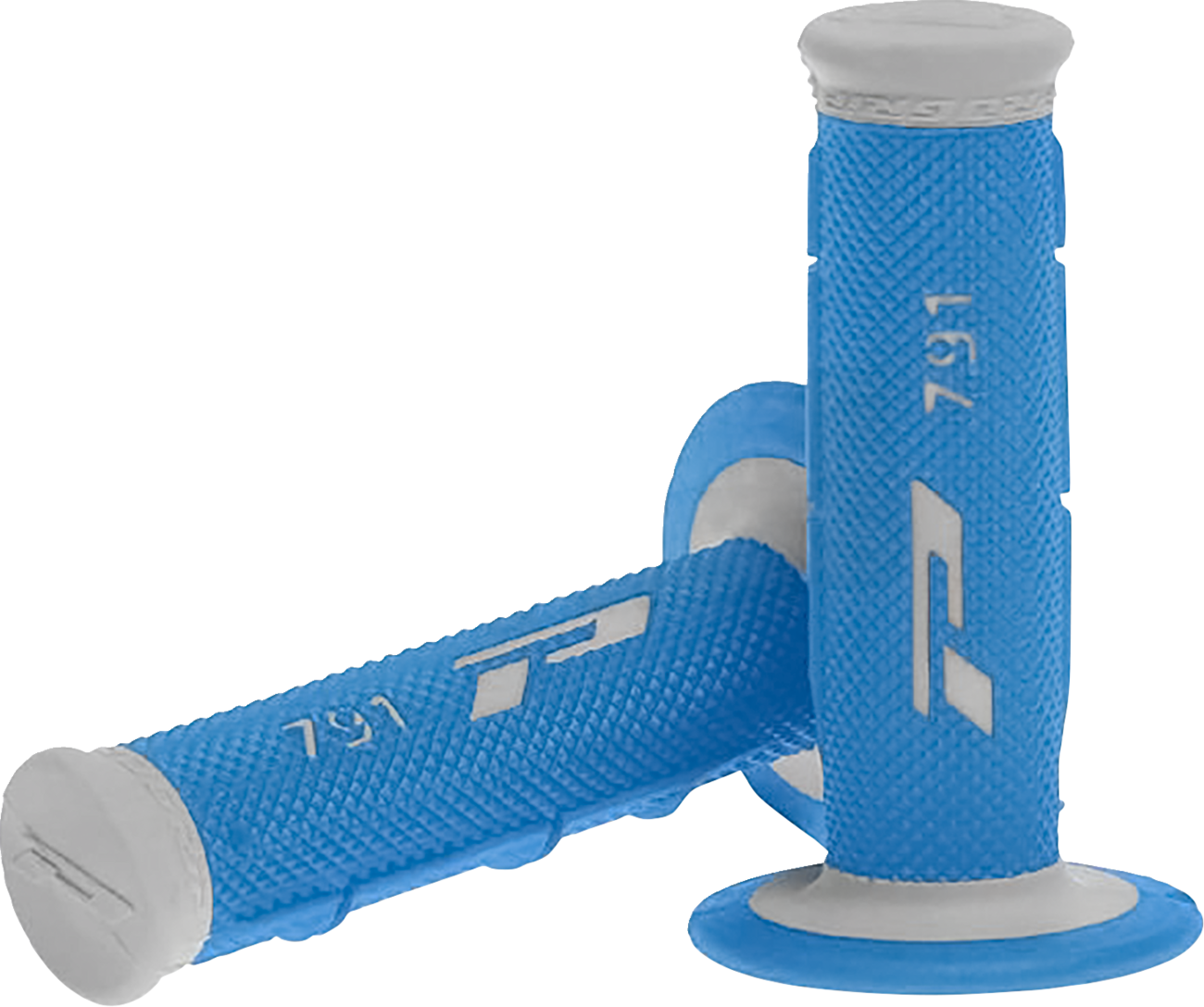 PRO GRIP Triple Density 791 Grips - Gray/Light Blue PA079100GRAZ