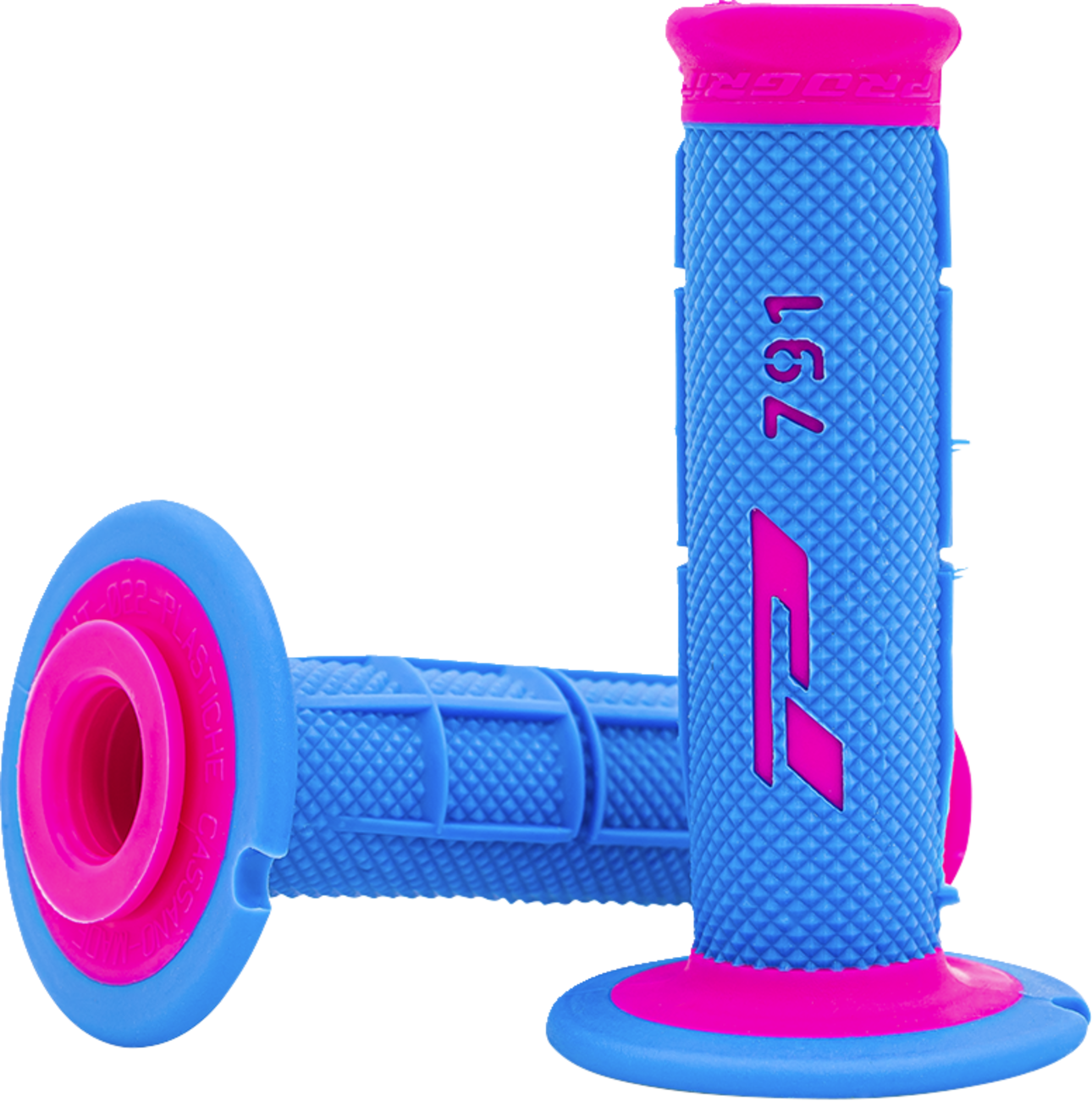 PRO GRIP Triple Density 791 Grips - Fuchsia/Light Blue PA079100-389