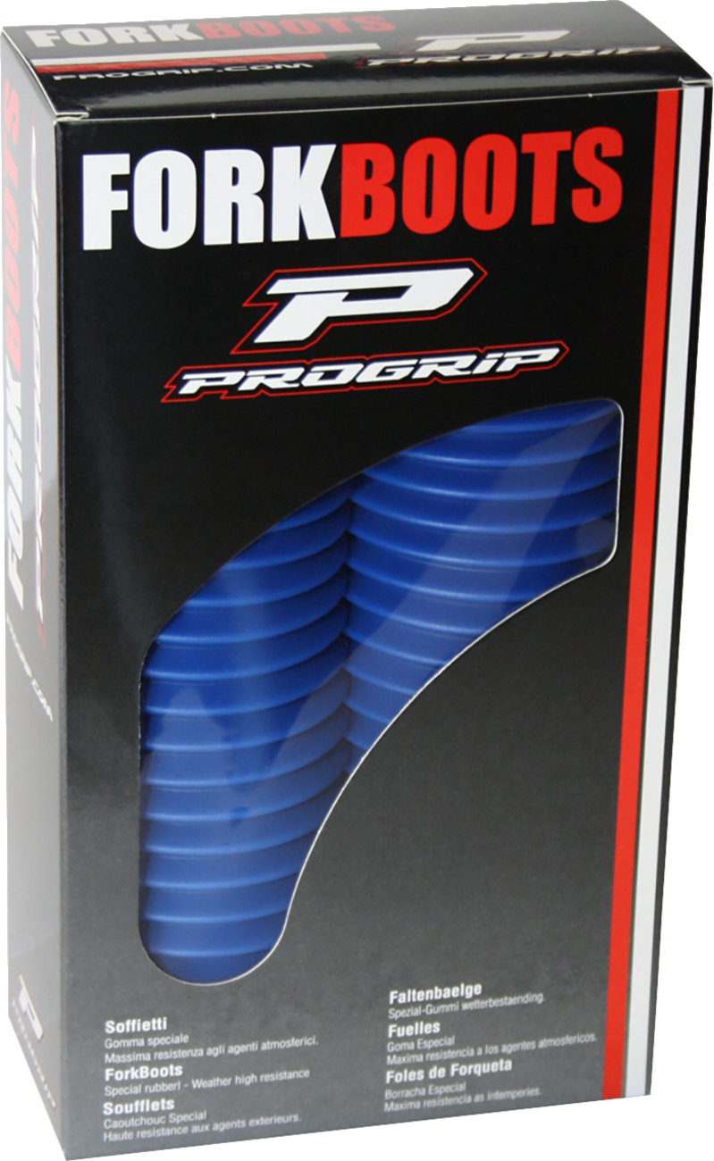 PRO GRIP Fork Boots - 42/45 mm - Blue PA251045GOBL