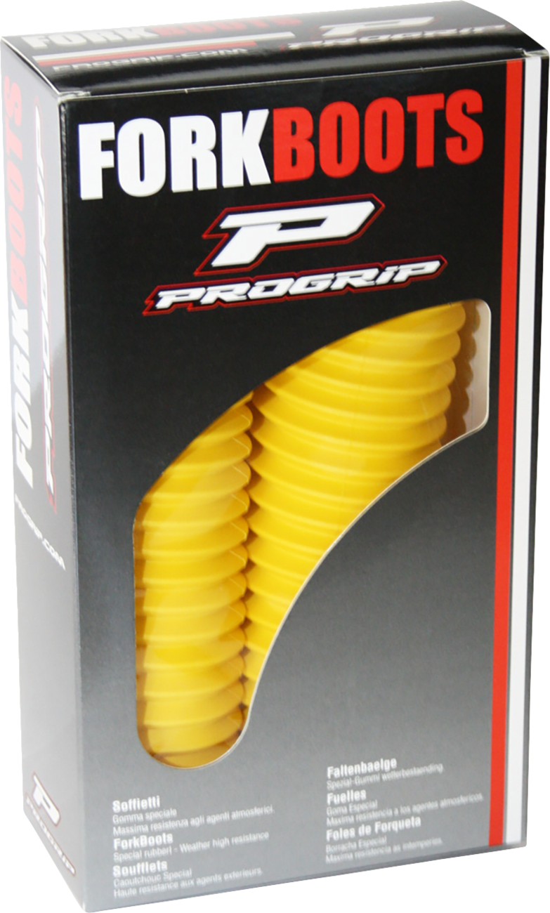 PRO GRIP Fork Boots - 42/45 mm - Yellow PA251045GOGI