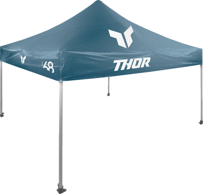 THOR Collapsible Canopy Top - 10' x 10' - Steel/White 4030-0076