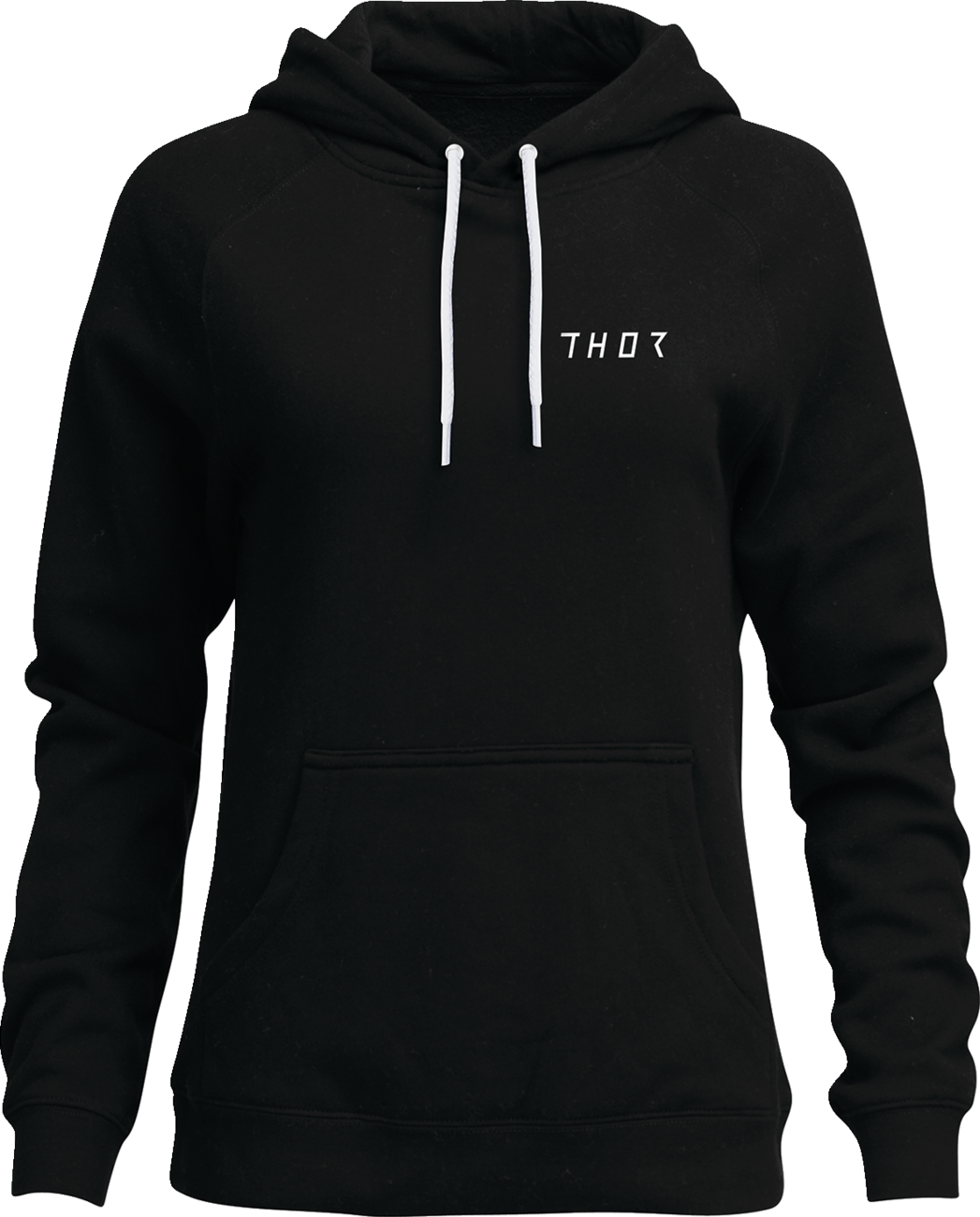 THOR Women's Trax Pullover Hoodie - Black - Large 3051-1237