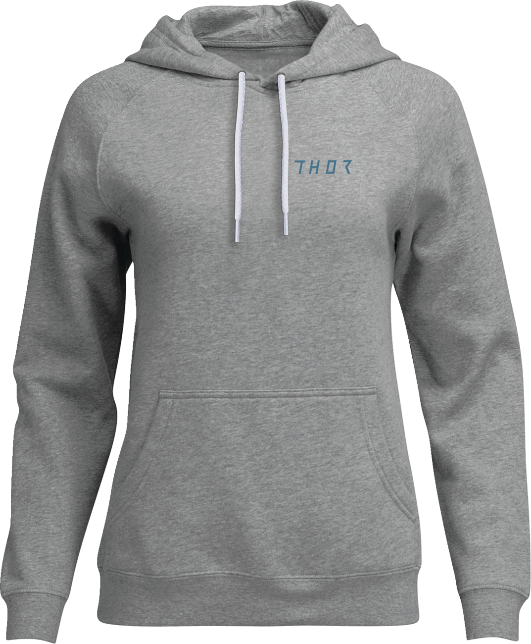 THOR Women's Trax Pullover Hoodie - Heather Gray - Small 3051-1240