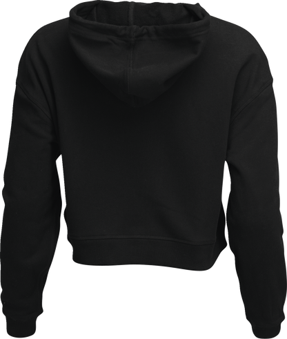 THOR Women's Noise Pullover Crop Hoodie - Black - Large 3051-1247