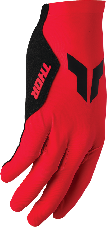 THOR Sportmode Iconic Gloves - Red - Large 3330-8015