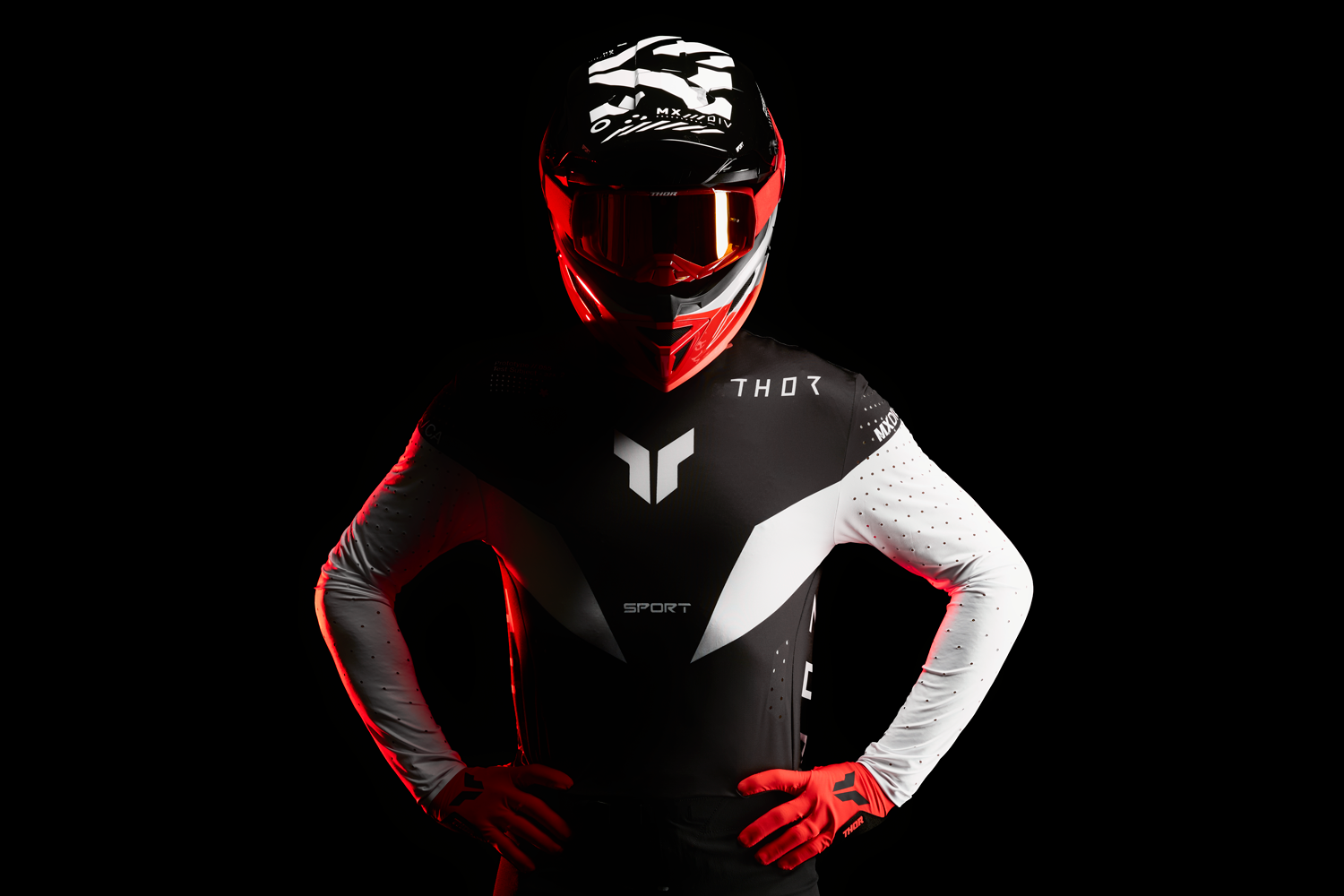 THOR Sportmode Strike Jersey - Black - 3XL 2910-8105
