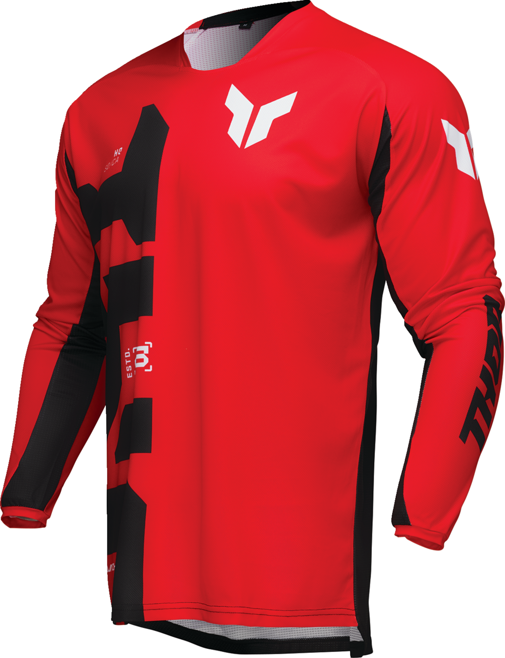 THOR Launchmode Forge Jersey - Red - Large 2910-8215