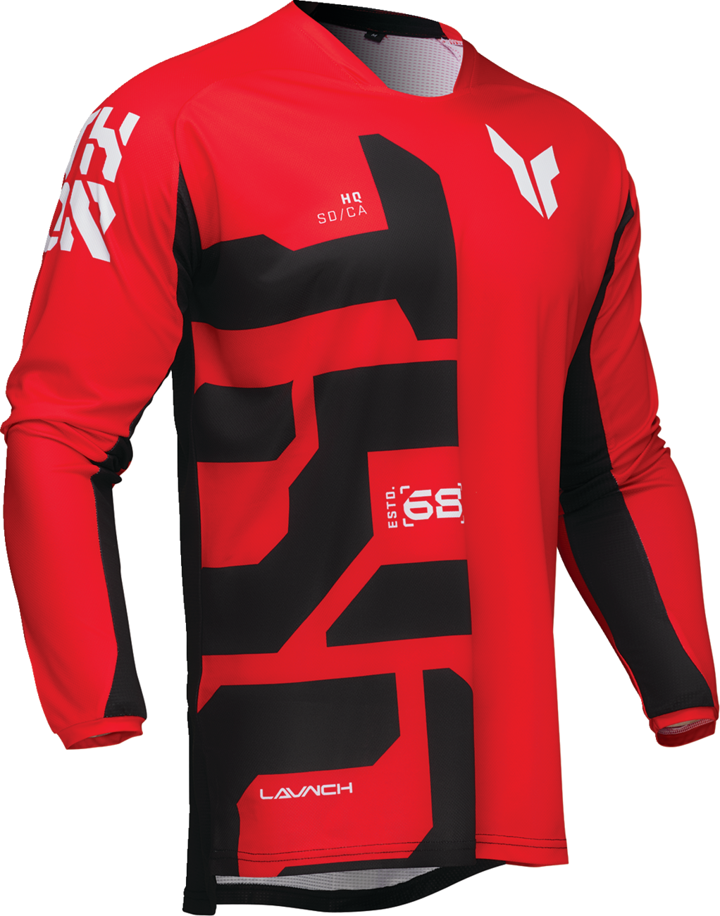 THOR Launchmode Forge Jersey - Red - Large 2910-8215