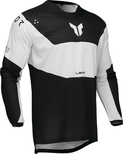 THOR Launchmode Storm Jersey - Black - Large 2910-8227